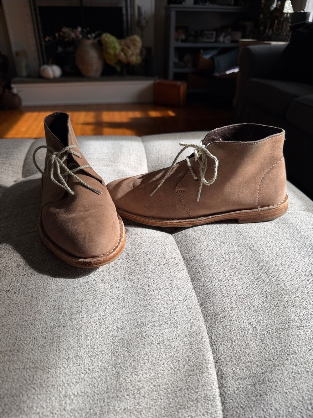 Cole Haan Tan Suede Nubuck Chukka Desert Boots Sz 6